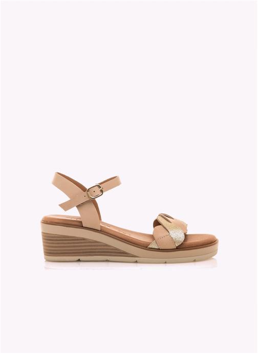 MTNG Sandales Sandales compensées Femme MTNG MARIELLA noir femme beige