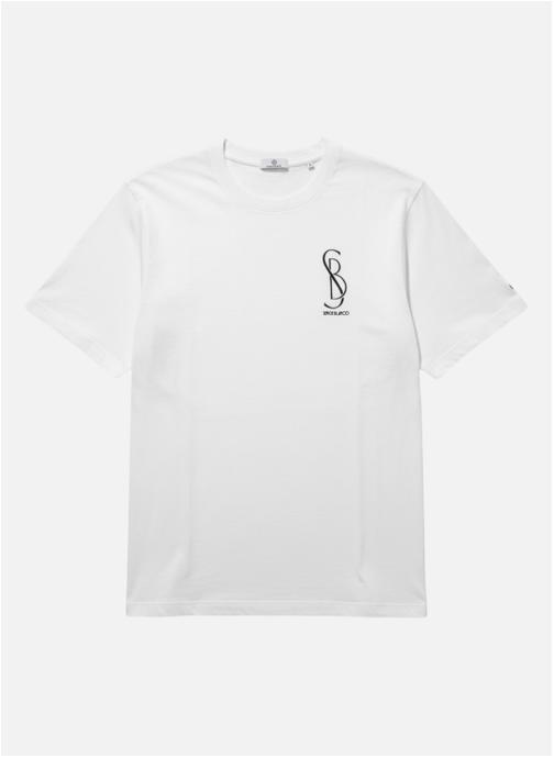 Serge Blanco Tee-shirts Tobias homme blanc