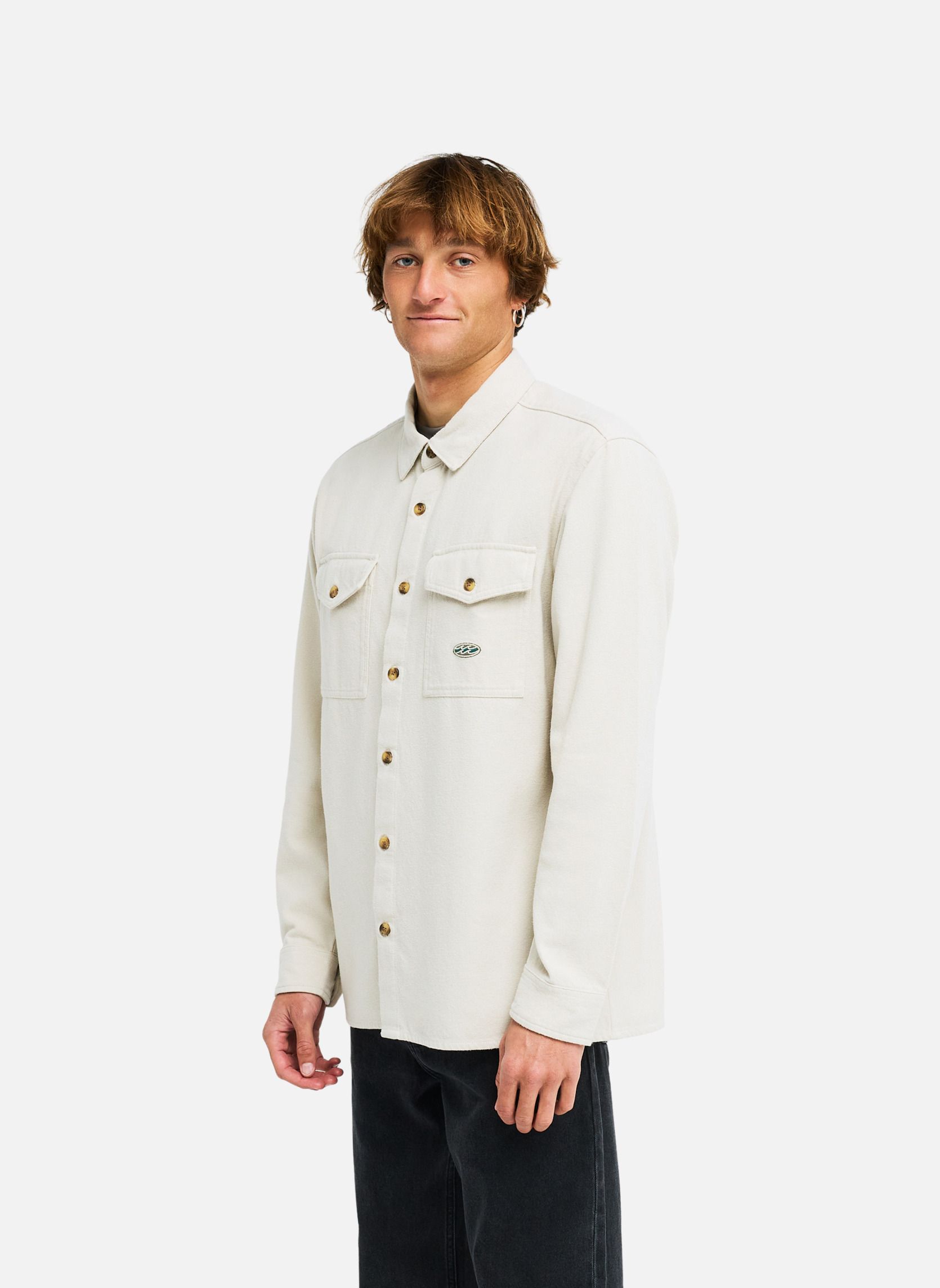 Chemises Since 73 Del Mar Flannel homme beige Billabong Chemises Since 73 Del Mar Flannel homme beige Beige