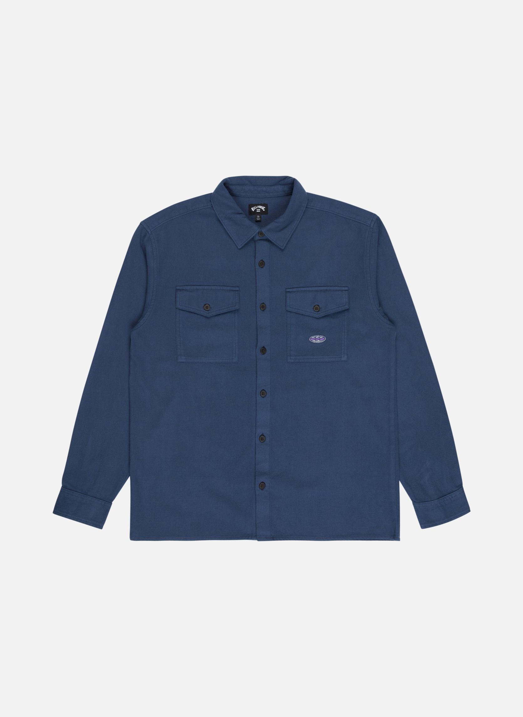 Chemises Since 73 Del Mar Flannel homme bleu Billabong Chemises Since 73 Del Mar Flannel homme bleu Bleu