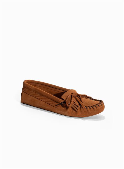 Minnetonka Mocassins Kilty Softsole femme marron