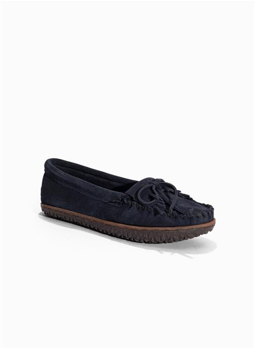 Minnetonka Mocassins Kilty Tread femme bleu