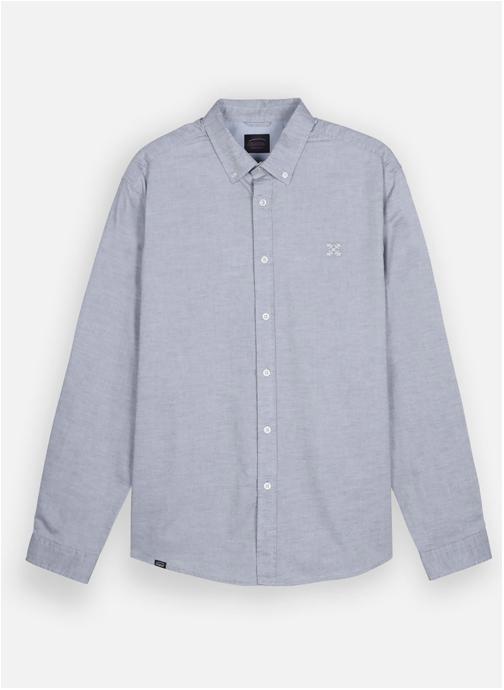 Oxbow Chemises OXFORD homme bleu