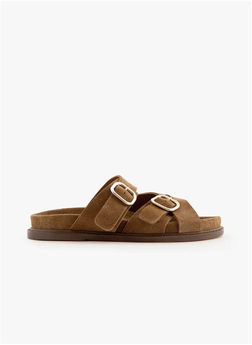Maison Toufet Sandales Sandale Karine - Camel femme marron