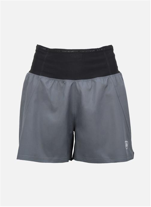 Peak Mountain Shorts Short de sport ACTORI ANTHRACITE femme gris