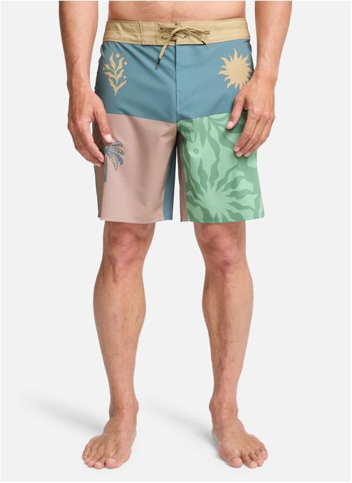 Billabong Shorts de bain Reflection Pro homme gris