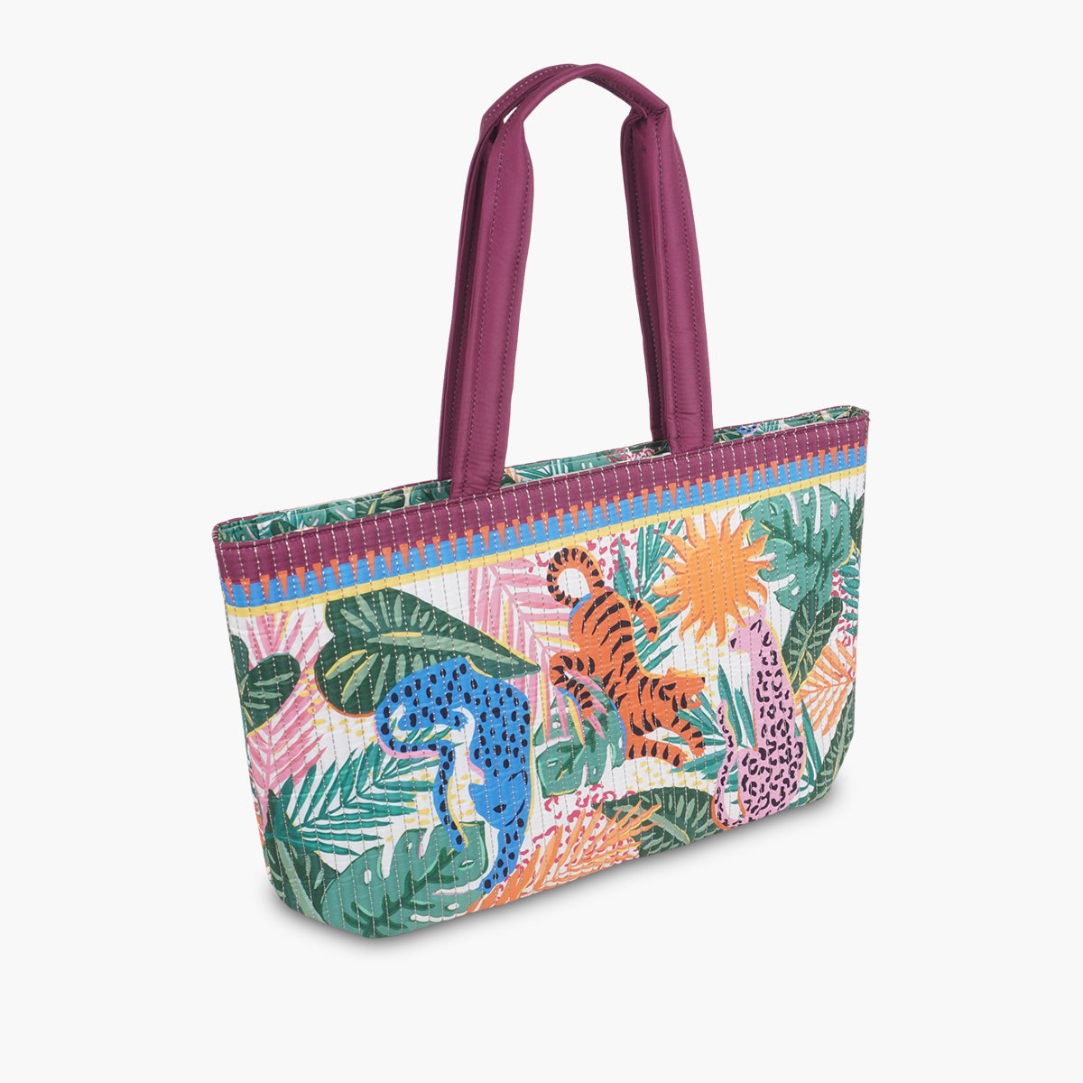Cabas Sac grand model Jungle Pop femme multicolore Balaboosté Cabas Sac grand model Jungle Pop femme multicolore Multicouleur