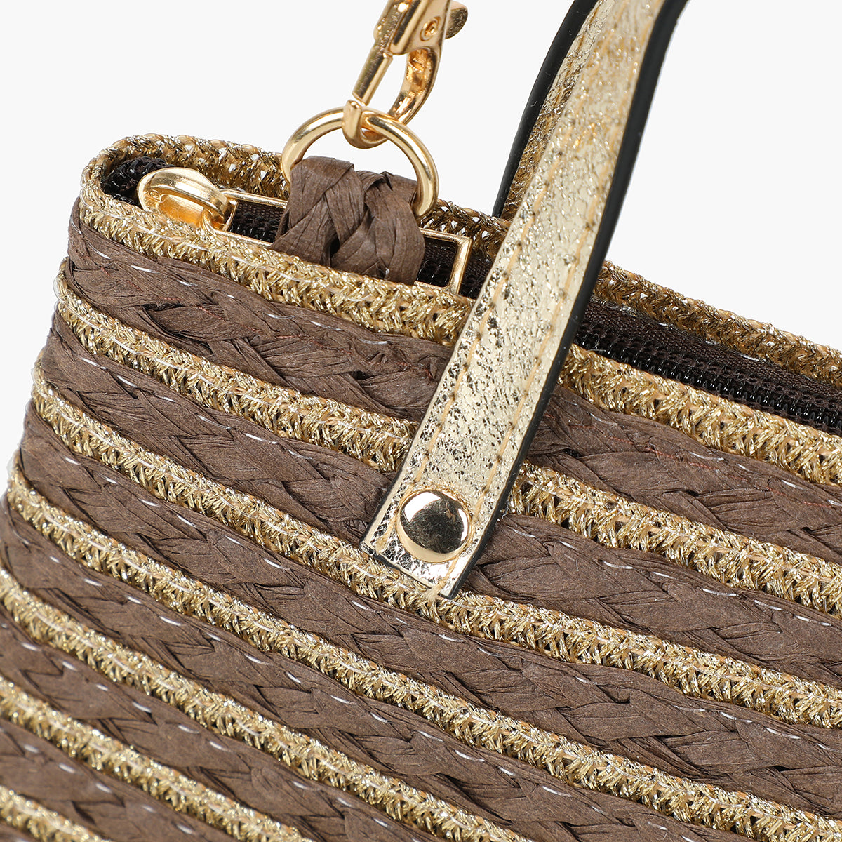 Sacs bandoulière Pochette Bohemian Beauty femme marron Balaboosté Sacs bandoulière Pochette Bohemian Beauty femme marron Marron