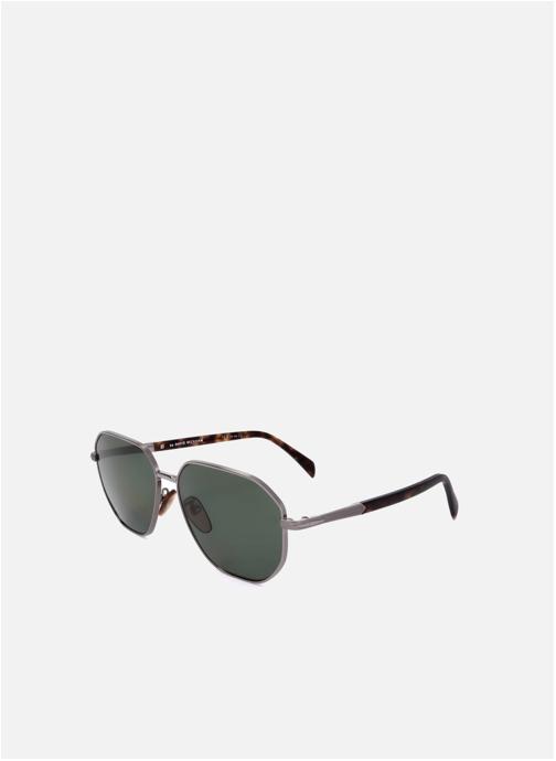 David Beckham Lunettes de soleil homme argent
