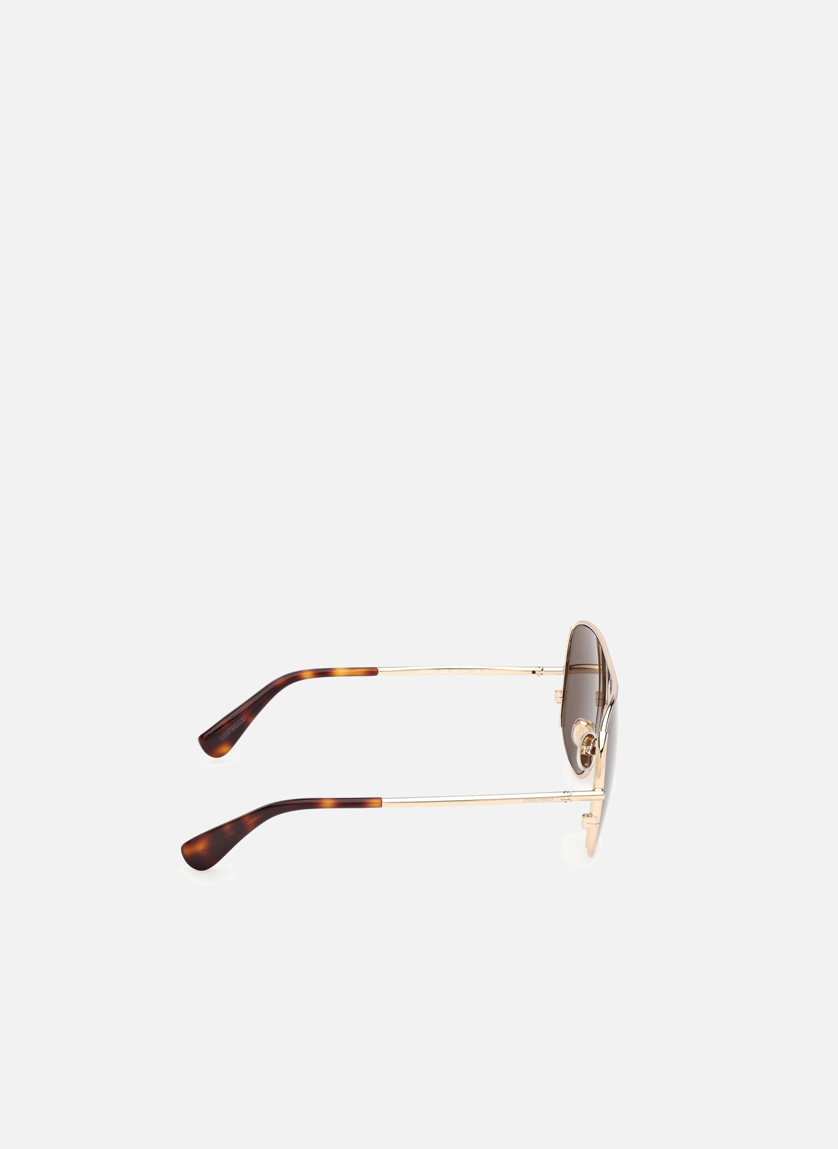 Lunettes de soleil femme or et bronze Max Mara Lunettes de soleil femme or et bronze Or