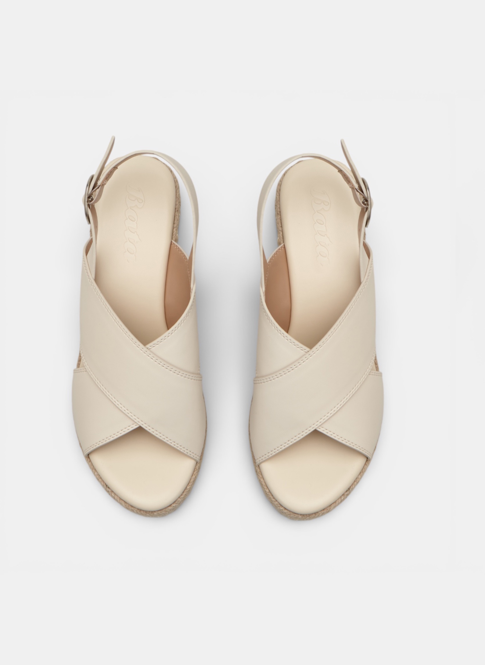 Sandales 7611105 femme blanc Bata Sandales 7611105 femme blanc Blanc