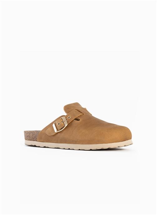 Bayton Mules MILKY femme marron