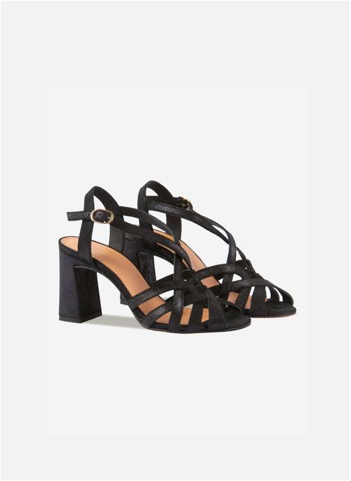 JULES & JENN Sandales Sandales talon Daphné femme noir
