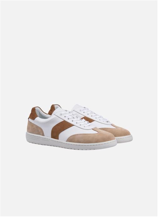 JULES & JENN Baskets basses Tennis Lucas homme blanc