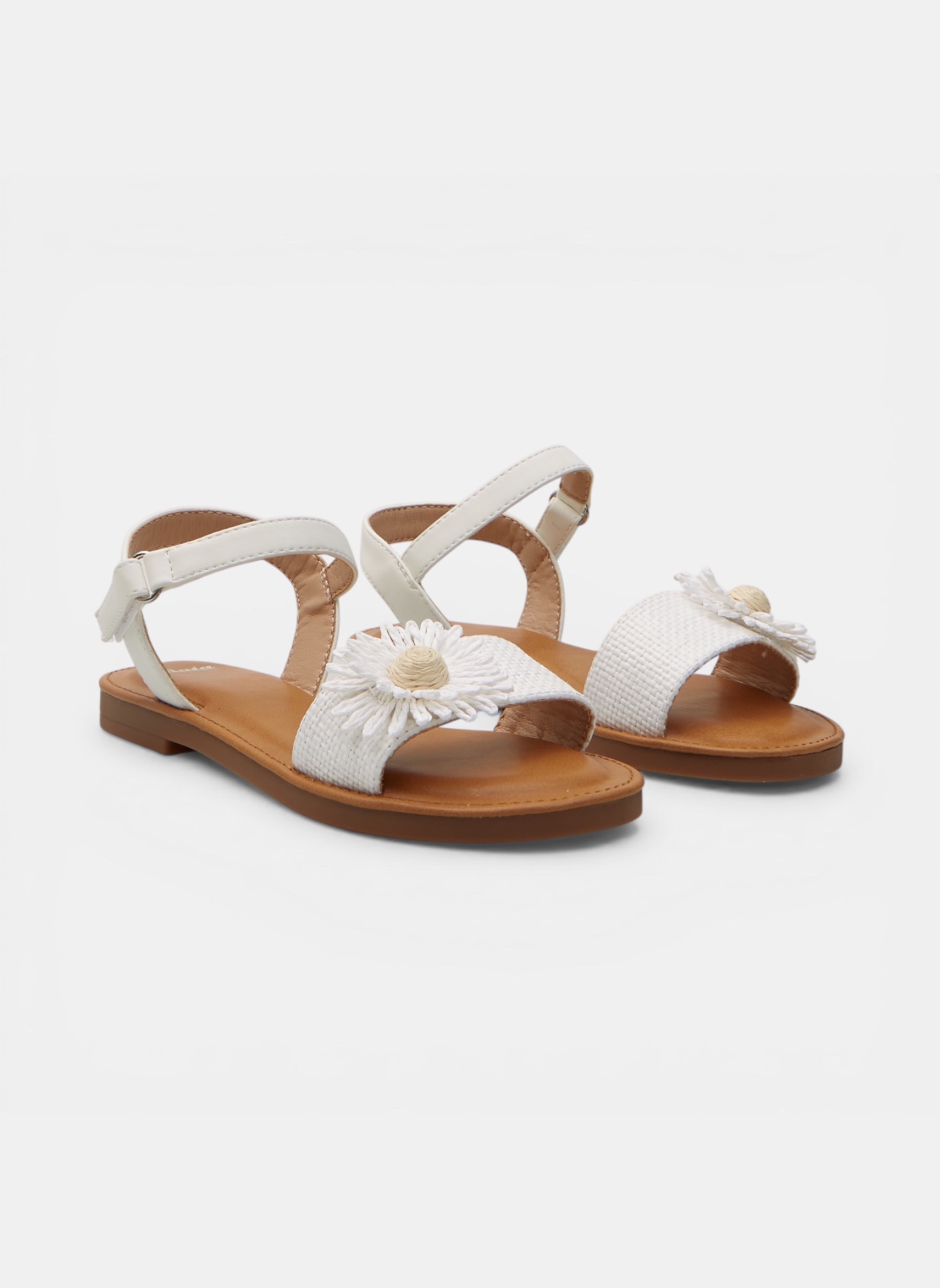 Sandales 3611126 fille blanc Bata Sandales 3611126 fille blanc Blanc