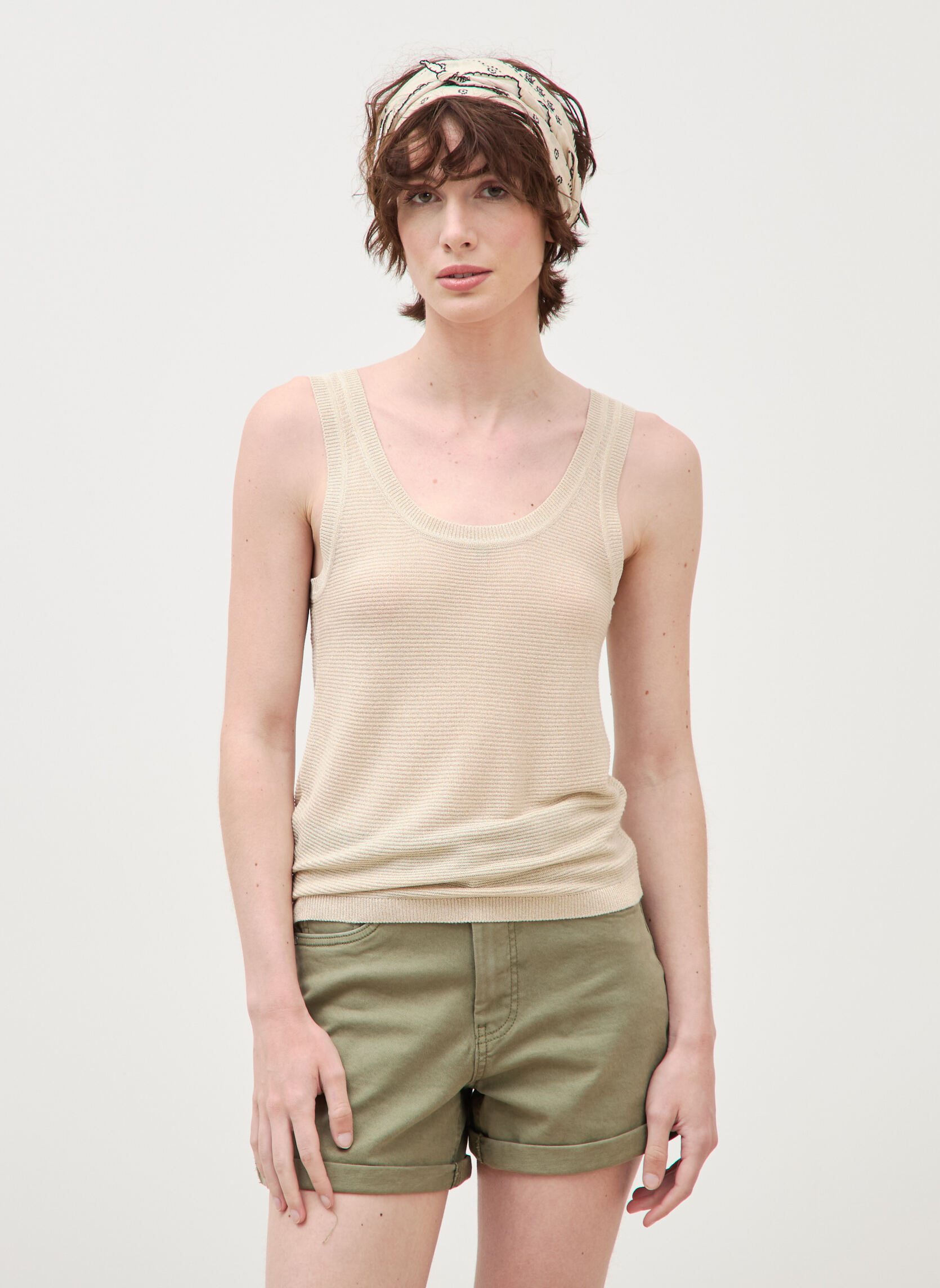 Débardeurs DEBSOROCK femme blanc Bonobo Débardeurs DEBSOROCK femme blanc Blanc