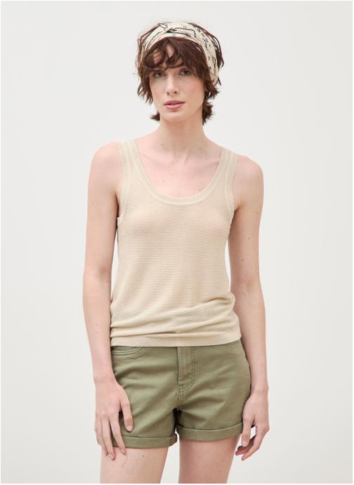 Bonobo Débardeurs DEBSOROCK femme blanc