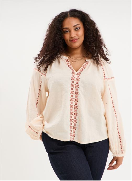 CREEKS Chemises Chemisier, tunique - CRE3_CTREMPETTE_GT femme beige