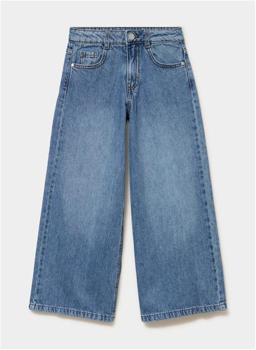 CREEKS Jeans droits CRE4_DEXTRA_WIDE fille bleu