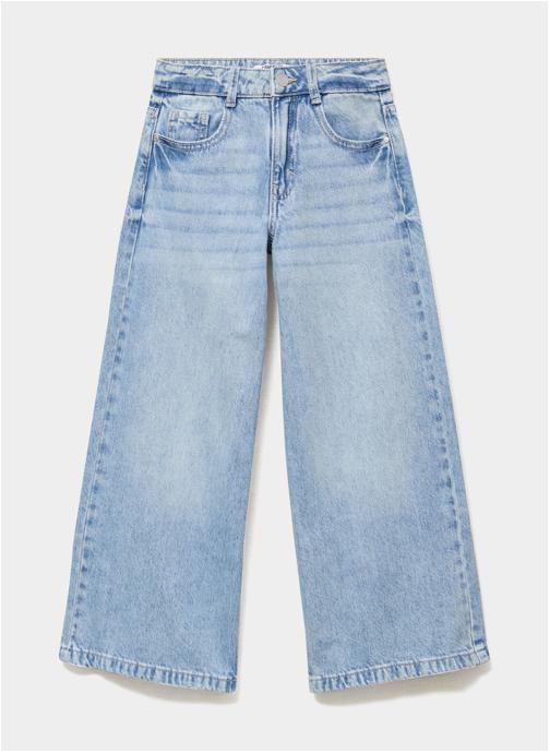 CREEKS Jeans droits CRE4_DEXTRA_WIDE fille bleu