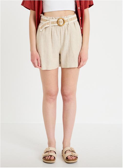 Cache Cache Shorts SHONEWLIN2C femme beige