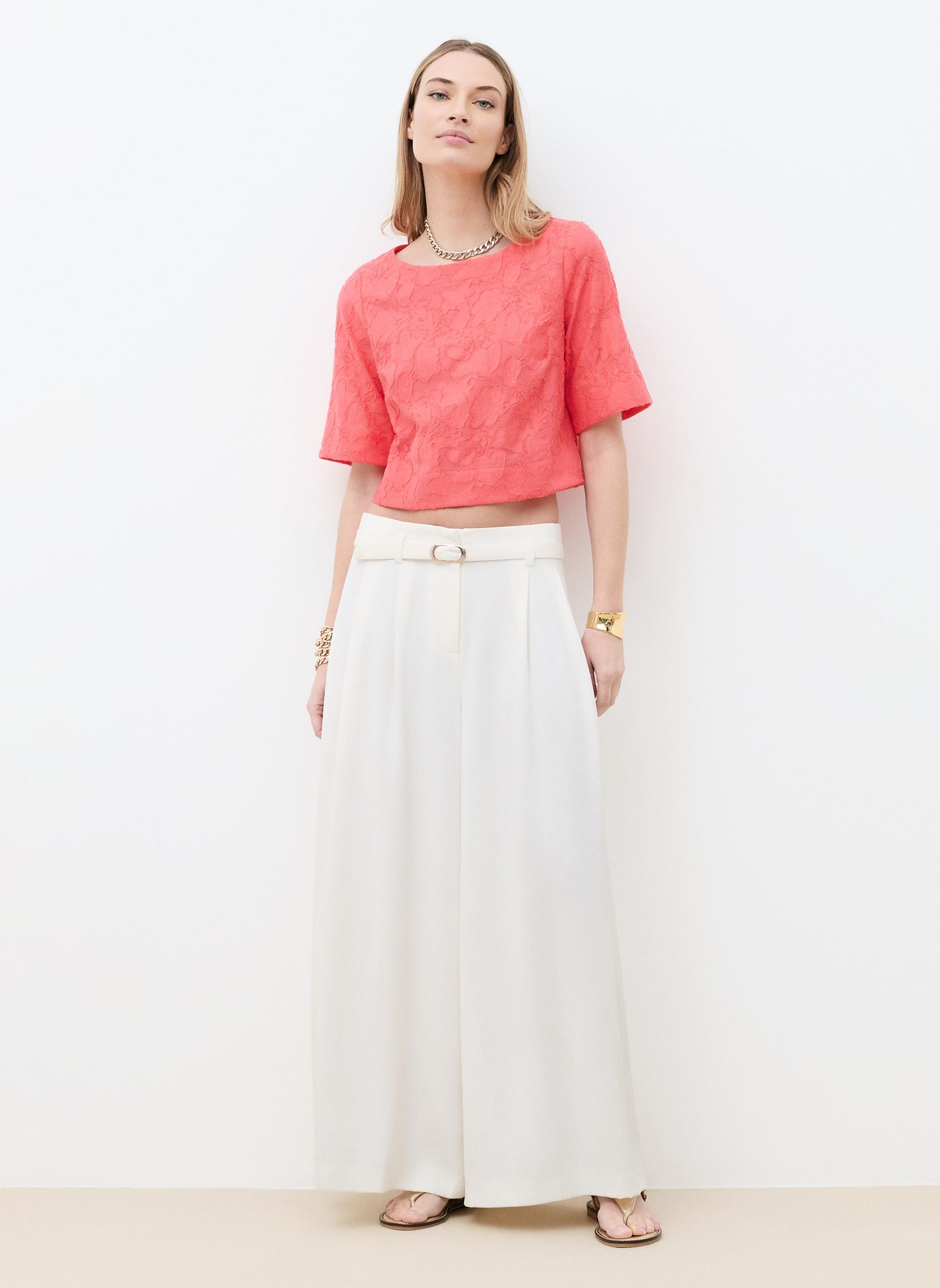 Blouses 261C-CYNTHIA2 femme rose Caroll Blouses 261C-CYNTHIA2 femme rose Rose foncé