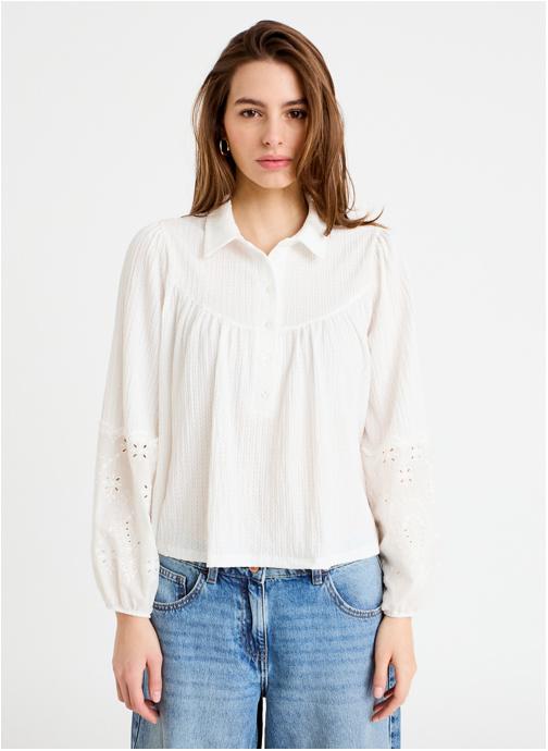 Cache Cache Blouses LBLOUCEL femme blanc
