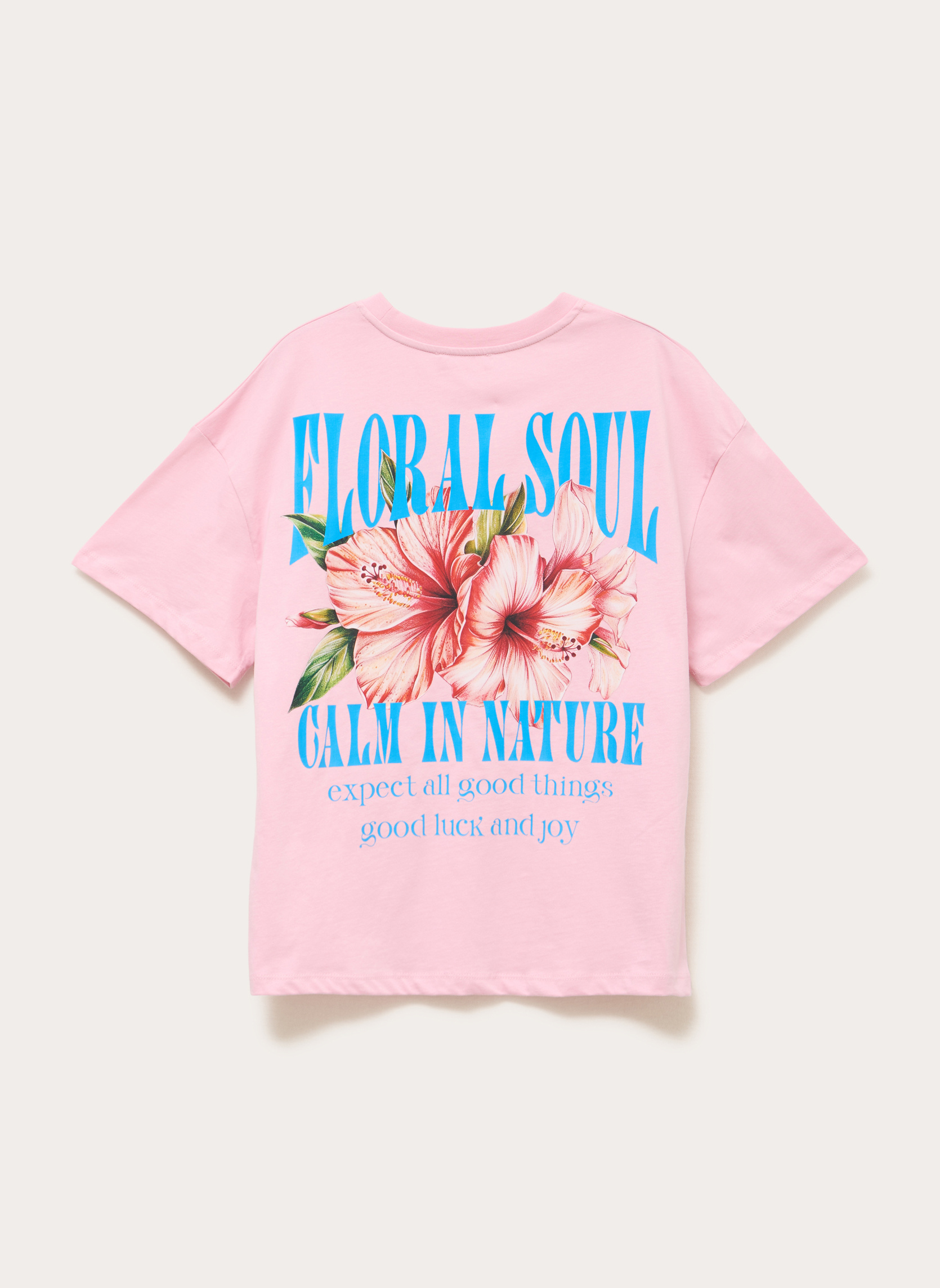 Tee-shirts KPRINTFLOWER femme rose Cache Cache Tee-shirts KPRINTFLOWER femme rose Rose pastel