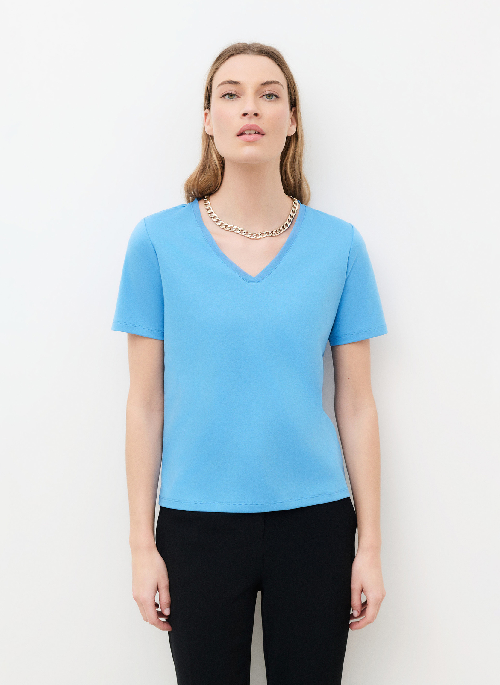 Tee-shirts 261T-TEMILIE femme bleu Caroll Tee-shirts 261T-TEMILIE femme bleu Bleu