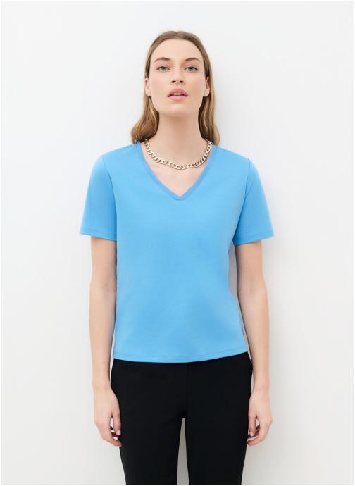 Caroll Tee-shirts 261T-TEMILIE femme bleu