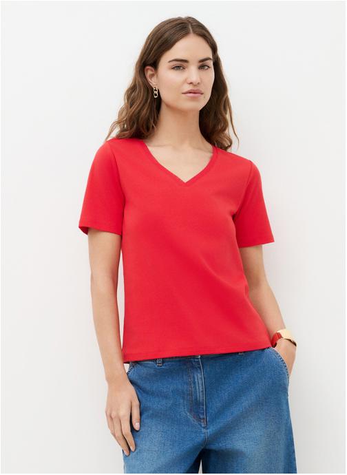 Caroll Tee-shirts 261T-TEMILIE femme rouge