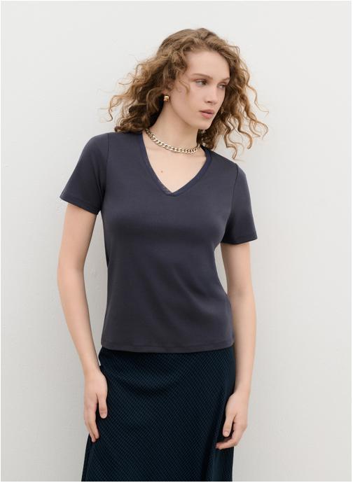 Caroll Tee-shirts 261T-TEMILIE femme gris