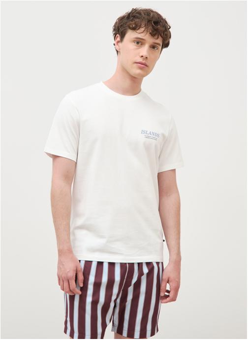 Bonobo Tee-shirts TEEBALEARESH homme blanc