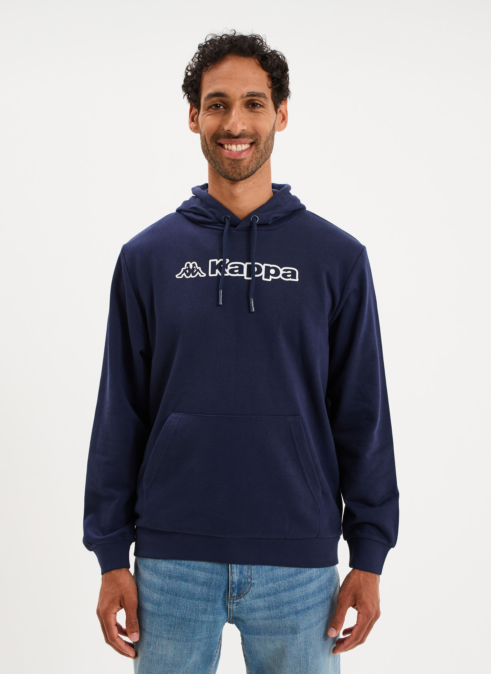Sweats à capuche KAPPA1_321T86W193_FEMMO homme bleu Kappa Sweats à capuche KAPPA1_321T86W193_FEMMO homme bleu Bleu marine