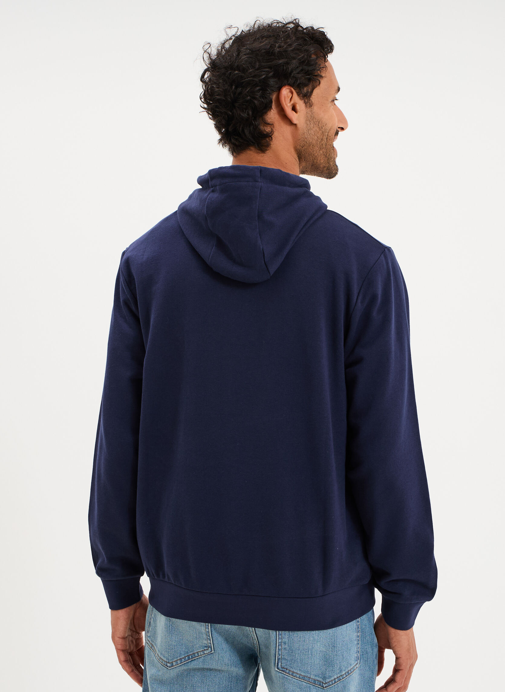 Sweats à capuche KAPPA1_321T86W193_FEMMO homme bleu Kappa Sweats à capuche KAPPA1_321T86W193_FEMMO homme bleu Bleu marine