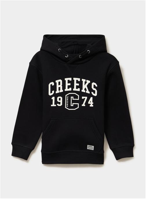 CREEKS Sweats à capuche CRE2DETROIT_AH26NOIR garçon noir