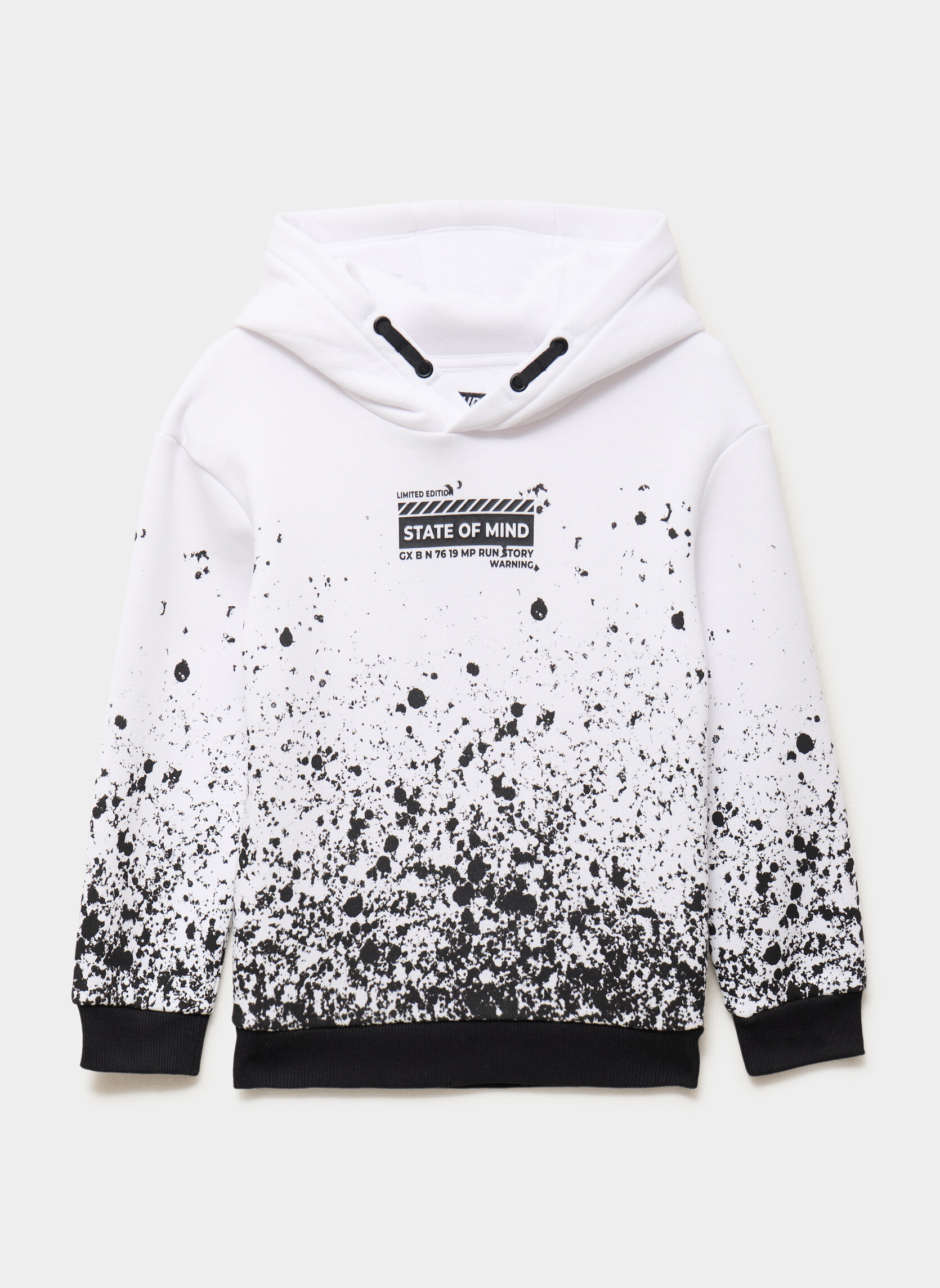 Sweats à capuche RUN2ASTEROIDE garçon blanc RUN_UP Sweats à capuche RUN2ASTEROIDE garçon blanc Blanc