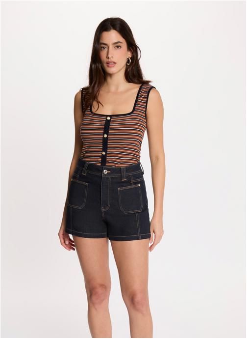 Morgan Débardeurs 261-BALADJO femme multicolore