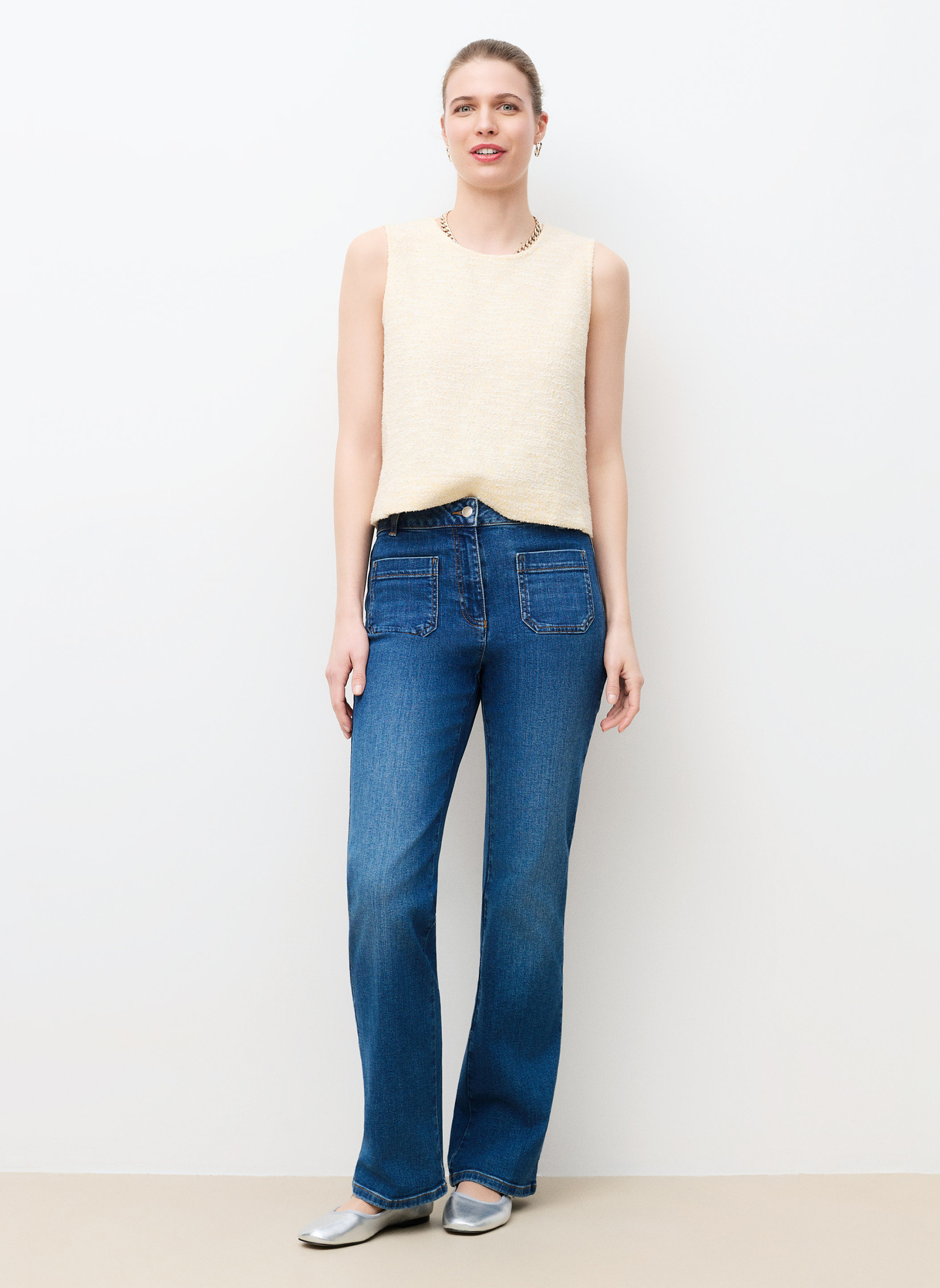 Débardeurs 261T-TLODIE femme jaune Caroll Débardeurs 261T-TLODIE femme jaune Jaune