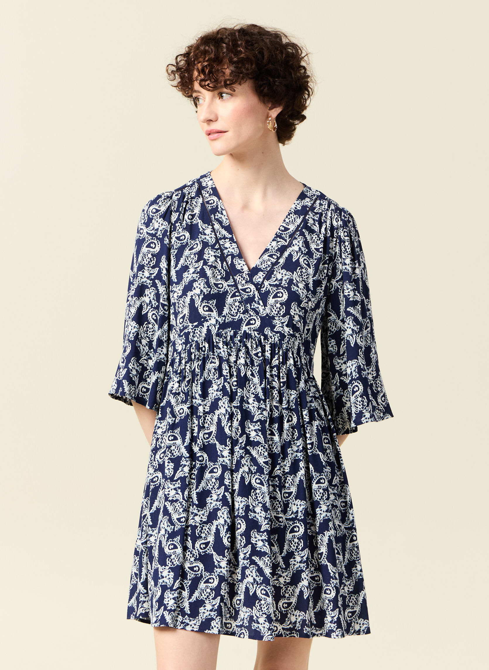 Robes BABYROCF femme bleu Bonobo Robes BABYROCF femme bleu Bleu marine