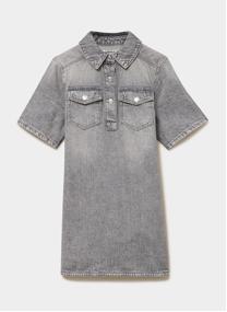 Robes CRE4_ROSARIO_DN fille gris CREEKS Robes CRE4_ROSARIO_DN fille gris Gris