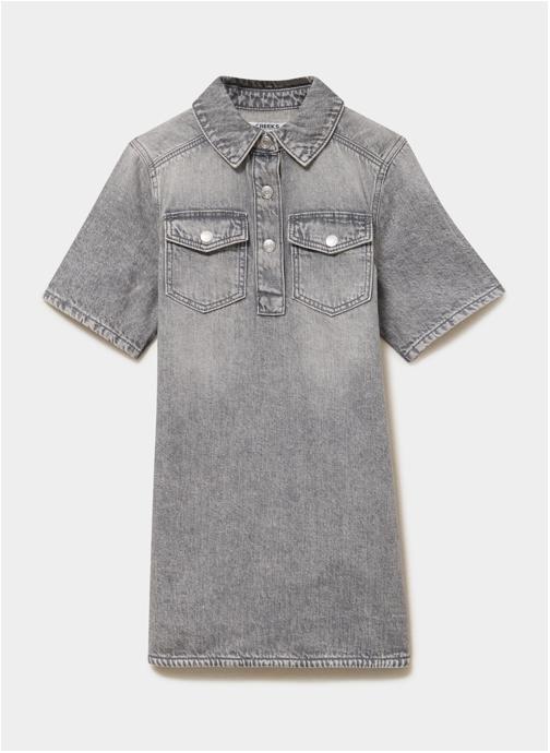 CREEKS Robes CRE4_ROSARIO_DN fille gris