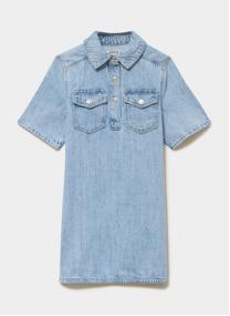 Robes CRE4_ROSARIO_DN fille gris