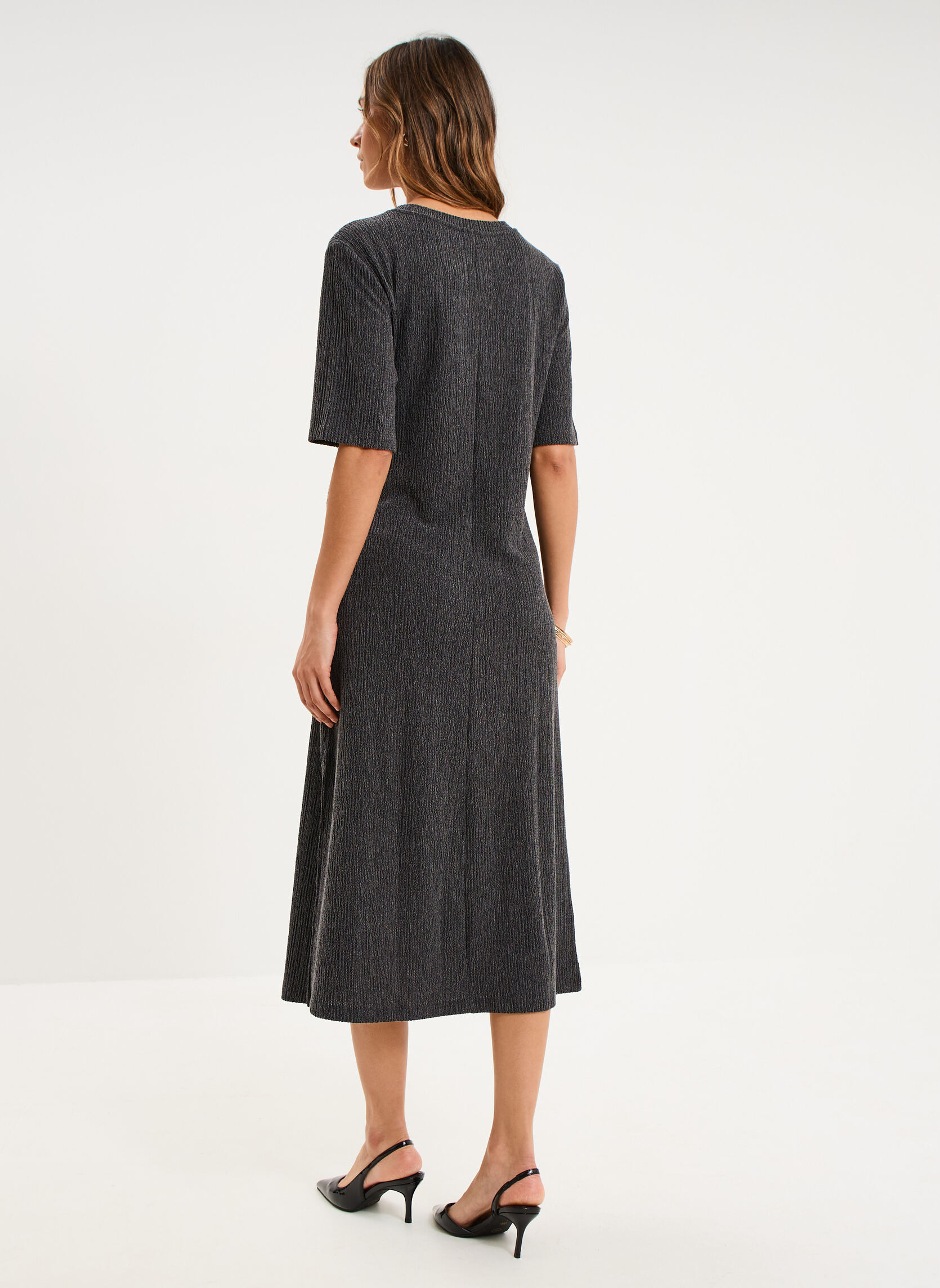 Robes MIS3_RIONEGRO femme gris LIBERTO Robes MIS3_RIONEGRO femme gris Gris foncé