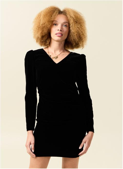 Bonobo Robes VELNOPLAROCF femme noir