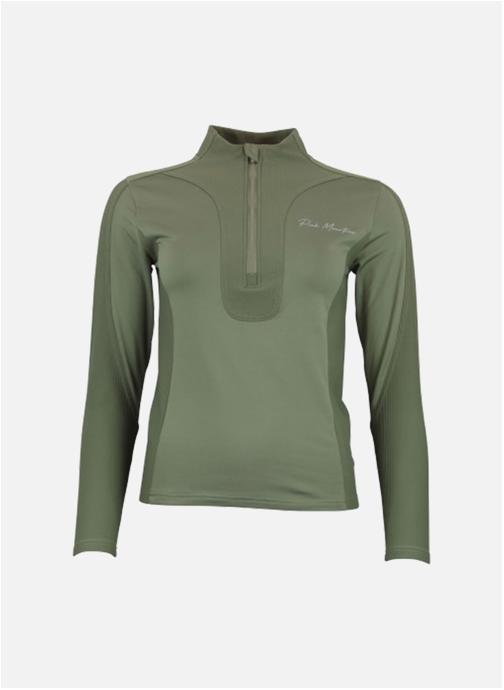 Peak Mountain Tee-shirts Top technique ALFONSO KAKI femme vert