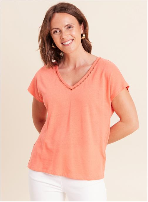 Bréal Tee-shirts TIBOCHELLE femme orange