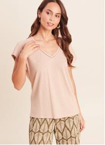 Tee-shirts TIBOCHELLE femme orange