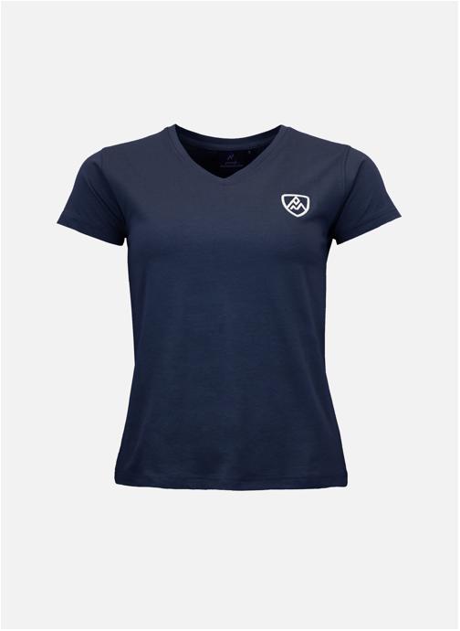 Peak Mountain Tee-shirts T-shirt manches courtes ACRODAN MARINE femme bleu