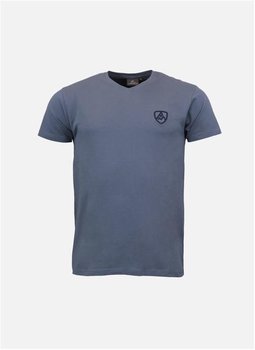 Peak Mountain Tee-shirts T-SHIRT EN COTON MANCHES COURTES CRODAN HOMME Bleu Orage homme bleu